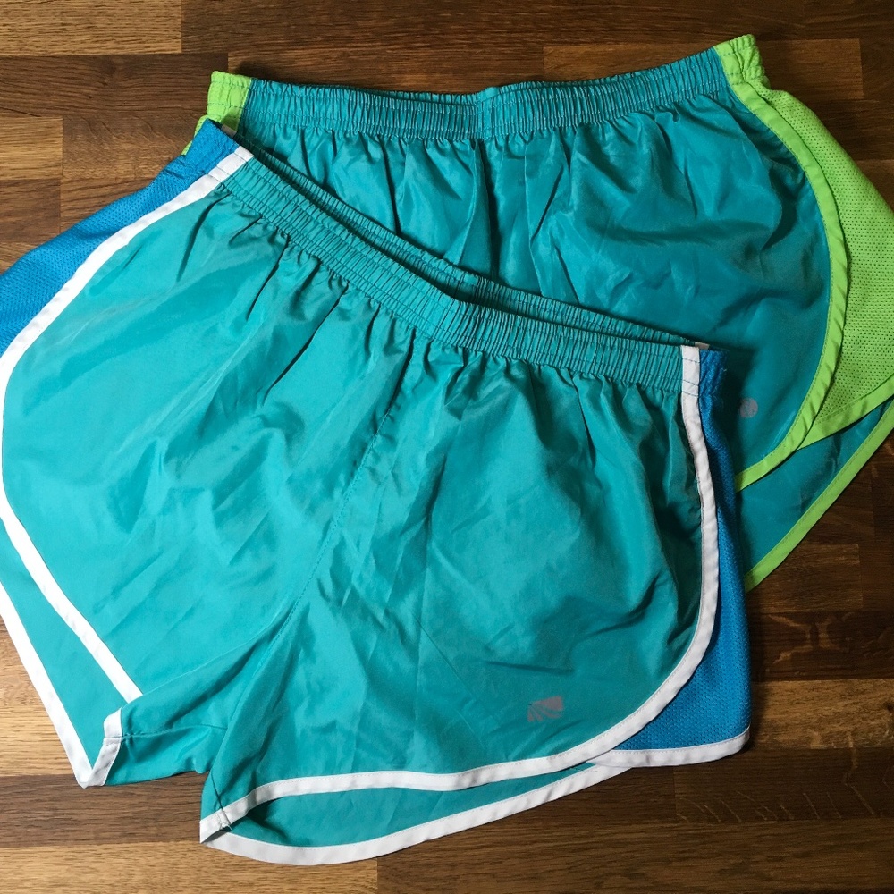 2 pair running  shorts